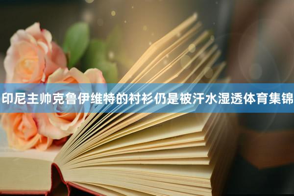 印尼主帅克鲁伊维特的衬衫仍是被汗水湿透体育集锦