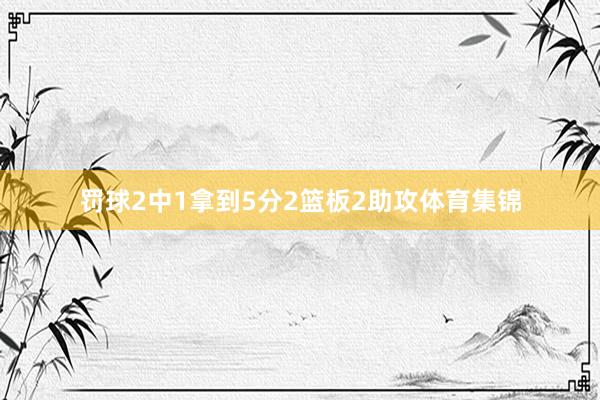 罚球2中1拿到5分2篮板2助攻体育集锦