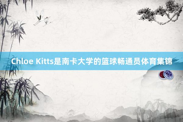 Chloe Kitts是南卡大学的篮球畅通员体育集锦