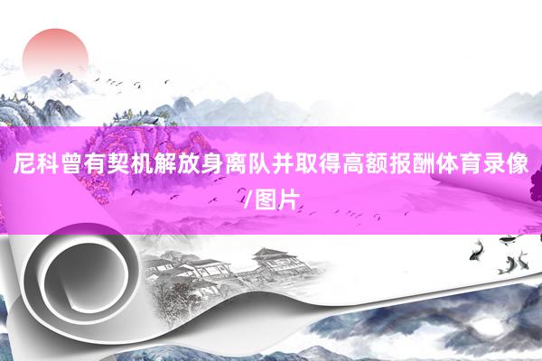 尼科曾有契机解放身离队并取得高额报酬体育录像/图片
