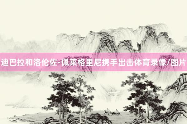 迪巴拉和洛伦佐-佩莱格里尼携手出击体育录像/图片