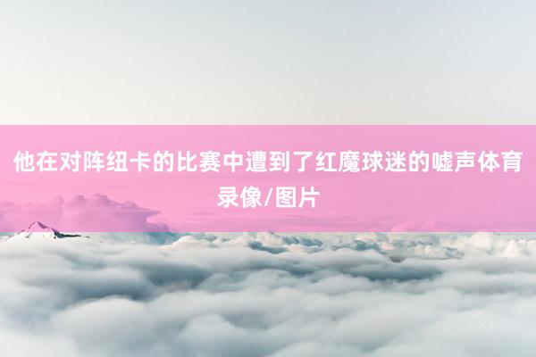 他在对阵纽卡的比赛中遭到了红魔球迷的嘘声体育录像/图片