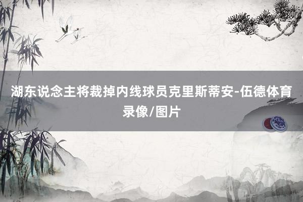 湖东说念主将裁掉内线球员克里斯蒂安-伍德体育录像/图片