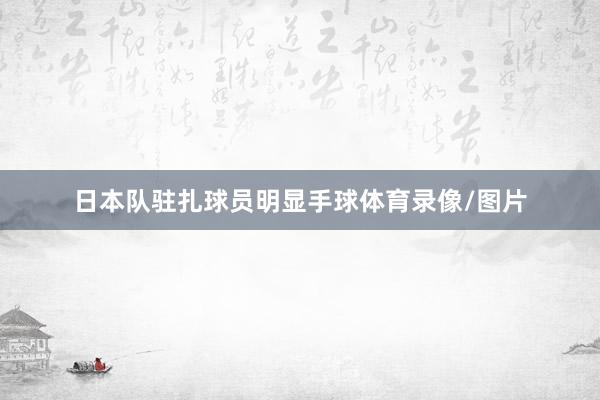日本队驻扎球员明显手球体育录像/图片