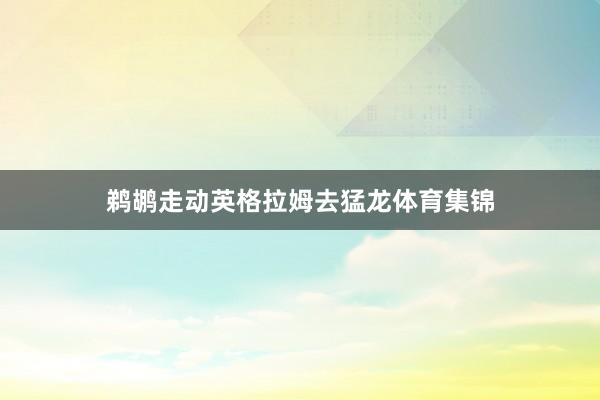 鹈鹕走动英格拉姆去猛龙体育集锦