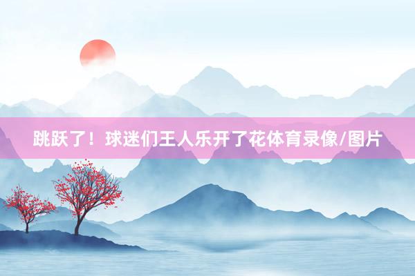跳跃了！球迷们王人乐开了花体育录像/图片