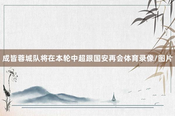 成皆蓉城队将在本轮中超跟国安再会体育录像/图片