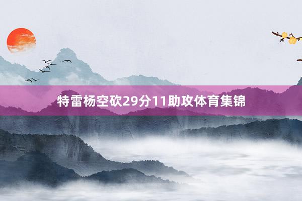 特雷杨空砍29分11助攻体育集锦