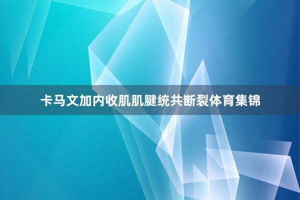 卡马文加内收肌肌腱统共断裂体育集锦
