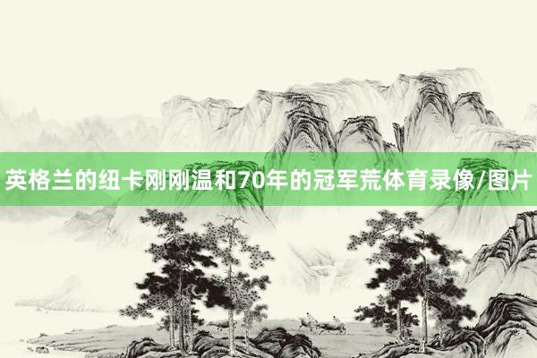 英格兰的纽卡刚刚温和70年的冠军荒体育录像/图片
