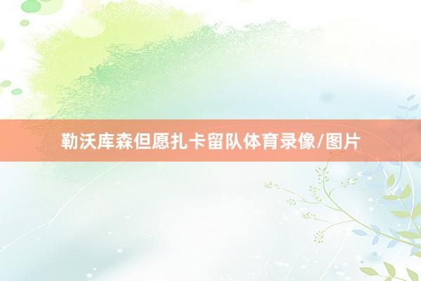 勒沃库森但愿扎卡留队体育录像/图片