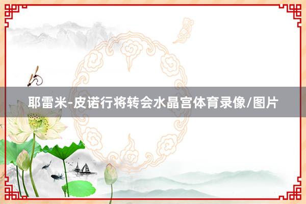 耶雷米-皮诺行将转会水晶宫体育录像/图片