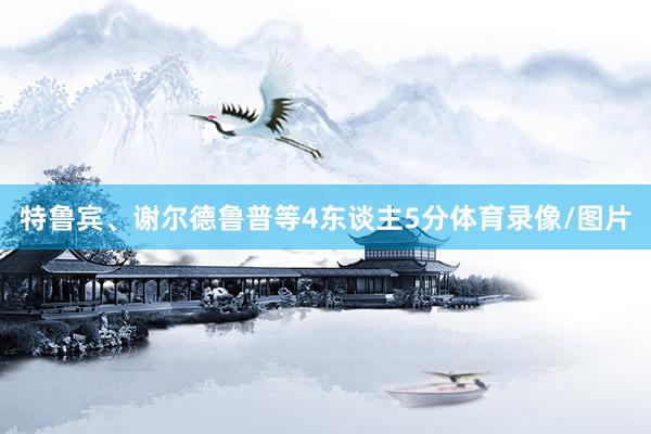 特鲁宾、谢尔德鲁普等4东谈主5分体育录像/图片