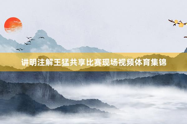 讲明注解王猛共享比赛现场视频体育集锦