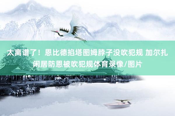 太离谱了！恩比德掐塔图姆脖子没吹犯规 加尔扎闲居防恩被吹犯规体育录像/图片